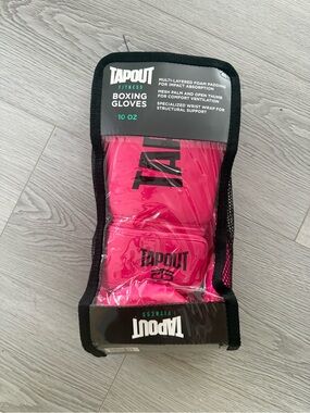 Tapout pink  Boxing Gloves - 10 ounce